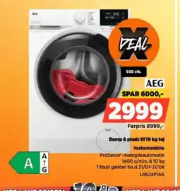 Power Damp & plads til tøj tilbud