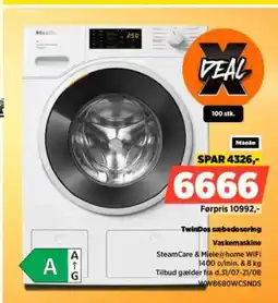 Power Miele TwinDos sæbedosering Vaskemaskine tilbud