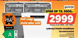 Power Gorenje lydsvag & bedste energiklasse tilbud