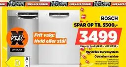 Power BOSCH VarioFlex kurvesystem Opvaskemaskine tilbud