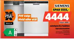 Power SIEMENS S autoOpen Dry-funktion Opvaskemaskine tilbud