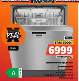 Power Miele QuickPower Wash på 58 min. Opvaskemaskine tilbud