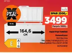 Power kulz Super Frys-funktion Kummefryser tilbud