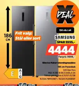 Power Samsung Slim Ice Maker-isterningmaskine tilbud