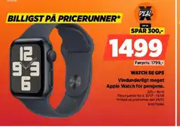 Power WATCH SE GPS Vindunderligt meget Apple Watch for pengene. tilbud
