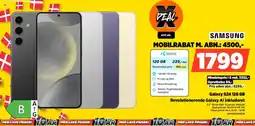 Power Samsung Galaxy S24 128 gb Revolutionerende Galaxy Al inkluderet tilbud