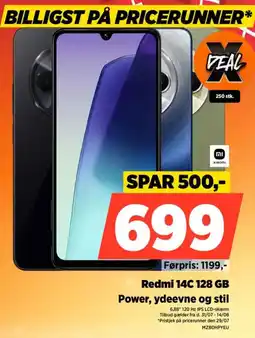 Power Redmi 14C 128 GB Power, ydeevne og stil tilbud