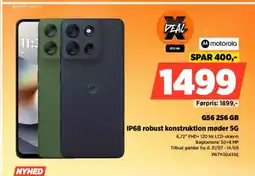 Power Motorola 656 256 gb ip68 robust konstruktion møder 5g tilbud