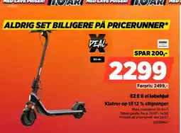 Power E2 E II el løbehjul Klatrer op til 12% stigninger ninebot tilbud