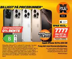 Power Apple iPhone 16 Pro 256 GB tilbud