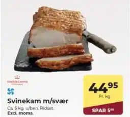 Dagrofa Food Service Svinekam m/svær tilbud
