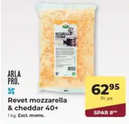 Dagrofa Food Service Revet mozzarella & cheddar 40+ tilbud
