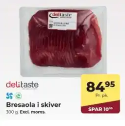 Dagrofa Food Service Bresaola i skiver tilbud
