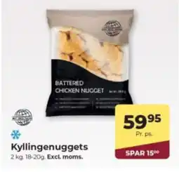 Dagrofa Food Service Kyllingenuggets tilbud
