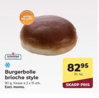 Dagrofa Food Service Burgerbolle brioche style tilbud