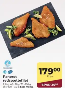 Dagrofa Food Service Paneret rødspættefilet tilbud