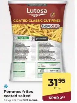 Dagrofa Food Service Pommes frites coated salted tilbud