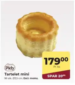 Dagrofa Food Service Pidy Tartelet mini tilbud