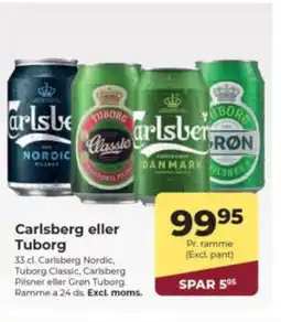 Dagrofa Food Service Carlsberg eller Tuborg tilbud