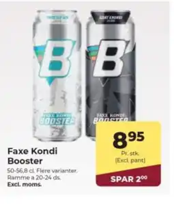 Dagrofa Food Service Faxe Kondi Booster tilbud