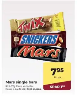 Dagrofa Food Service Mars single bars tilbud