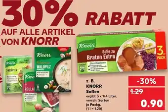 Kaufland Knorr Soßen tilbud