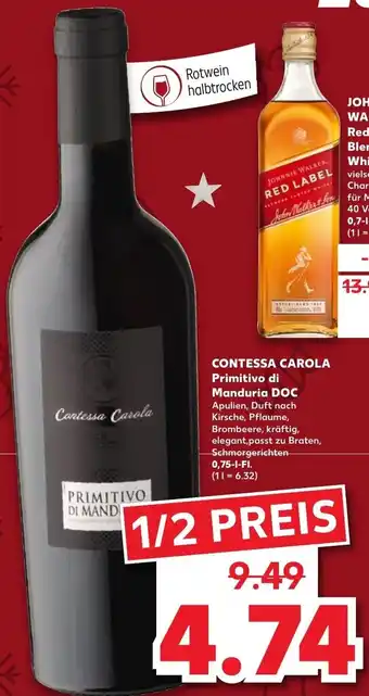 Contessa Carola Primitivo Di Manduria DOC