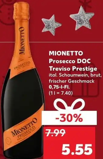 Mionetto Prosecco DOC Treviso Prestige