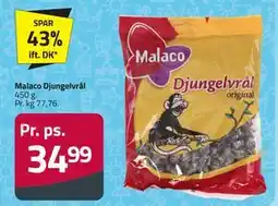 Fleggaard Malaco Djungelvrål, DKK 34.99 tilbud