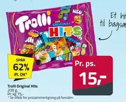 Fleggaard Trolli Original Hits, DKK 15 tilbud