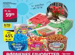Fleggaard Haribo Kastanjer, Pasta Basta el. Store Bøtter, DKK 59.99 tilbud