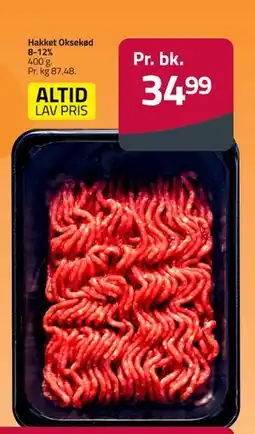 Fleggaard Hakket Oksekød 8-12%, DKK 34.99 tilbud