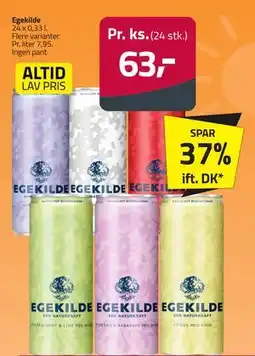 Fleggaard Egekilde, DKK 63 tilbud