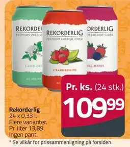 Fleggaard Rekorderlig, DKK 109.99 tilbud