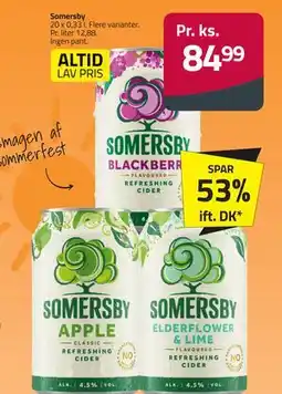 Fleggaard Somersby, DKK 84.99 tilbud