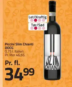 Fleggaard Piccini Slim Chianti DOCG, DKK 34.99 tilbud