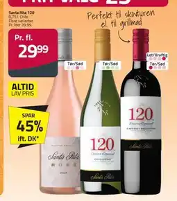 Fleggaard Santa Rita 120, DKK 29.99 tilbud