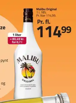 Fleggaard Malibu Original, DKK 114.99 tilbud