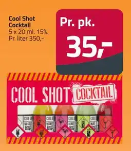Fleggaard Cool Shot Cocktail, DKK 35 tilbud
