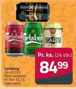 Fleggaard Carlsberg, DKK 84.99 tilbud