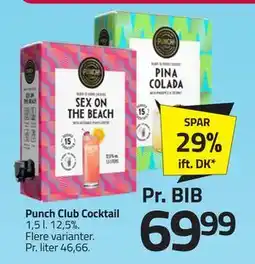 Fleggaard Punch Club Cocktail, DKK 69.99 tilbud