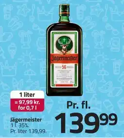 Fleggaard Jägermeister, DKK 139.99 tilbud