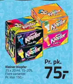 Fleggaard Kleiner Klopfer, DKK 75 tilbud
