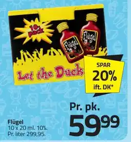 Fleggaard Flügel, DKK 59.99 tilbud