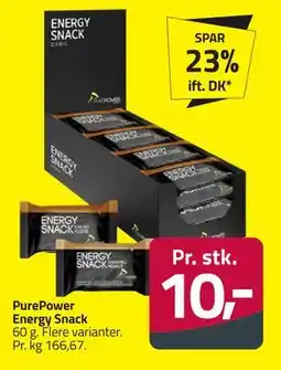 Fleggaard PurePower Energy Snack, DKK 10 tilbud