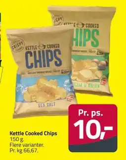Fleggaard Kettle Cooked Chips, DKK 10 tilbud