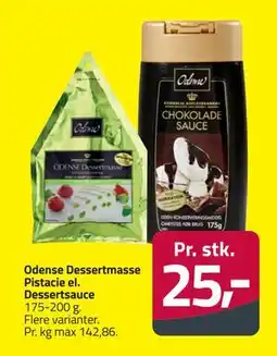 Fleggaard Odense Dessertmasse Pistacie el. Dessertsauce, DKK 25 tilbud