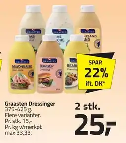 Fleggaard Graasten Dressinger, DKK 25 tilbud