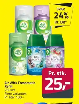 Fleggaard Air Wick Freshmatic Refill, DKK 25 tilbud