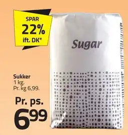 Fleggaard Sukker, DKK 6.99 tilbud